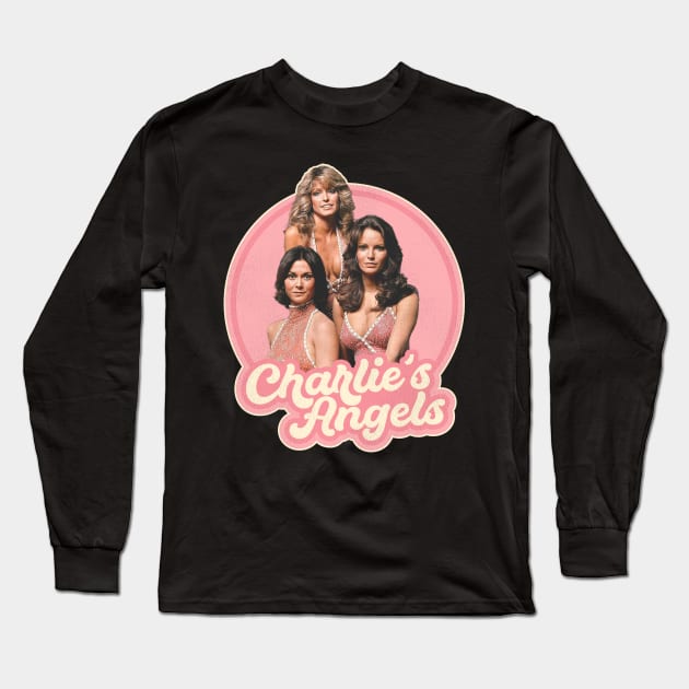 Charlie's Angels Long Sleeve T-Shirt by darklordpug